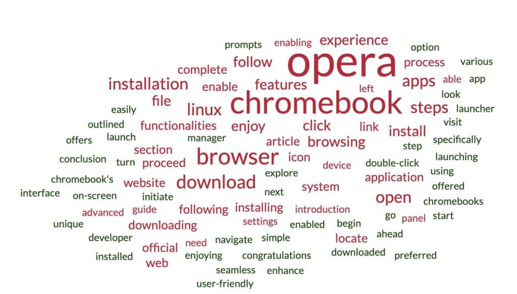Cómo instalar el navegador Opera en una Chromebook