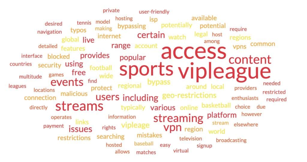 VPN pour Vipleague